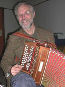 Robert in Boppard im Kindergarten bei der Probe